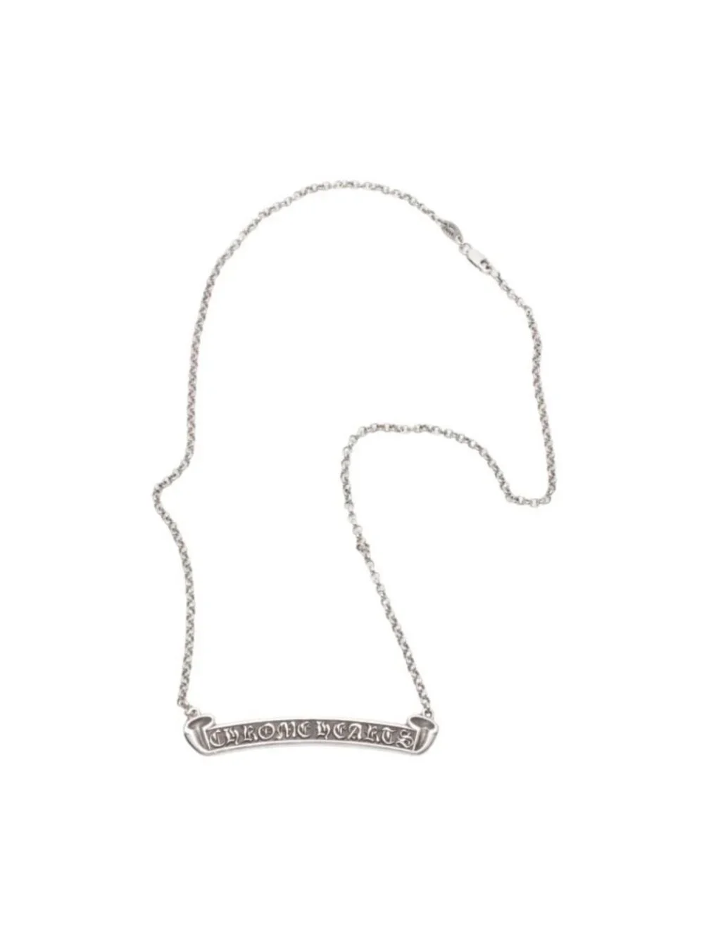 Chrome Hearts Scroll Label Neckchain Necklace